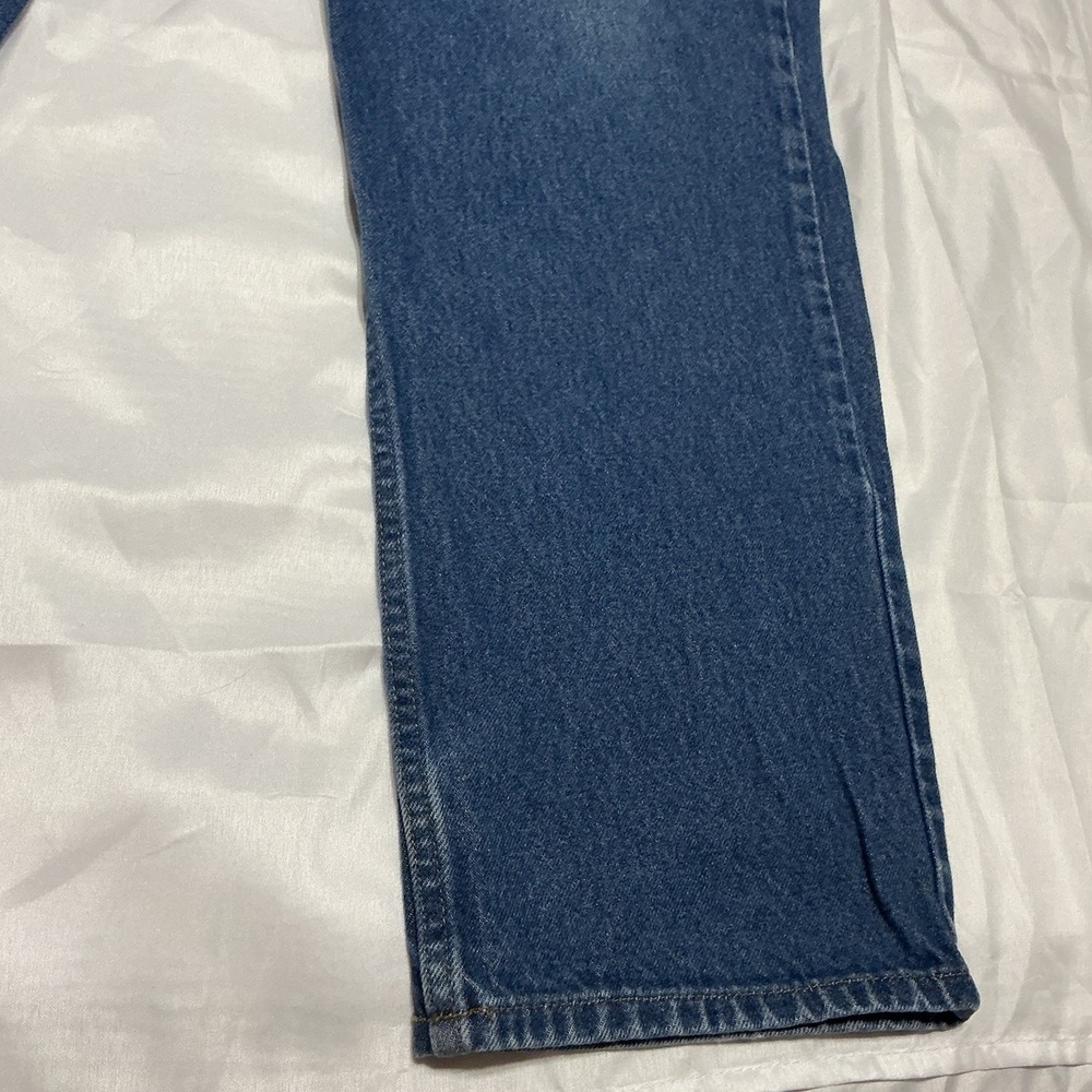 LL Bean Mens Jeans Comfort Waist 36x34 Blue Denim 100% Cotton - Picture 6 of 13